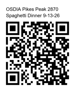 QR Code Spaghetti Dinner 2026